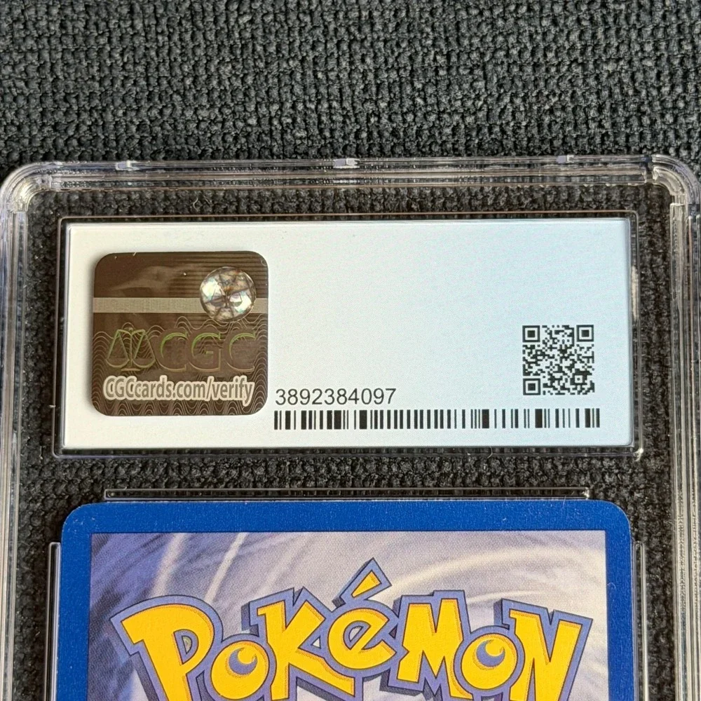 Pokemon Meowth 62/82 1st Edition CGC 8.5 NM/Mint+ TCG 2000 Team Rocket WotC